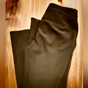 WHITE HOUSE BLACK MARKET NWT. Chic Black Dress Pants with Pearl button trim.